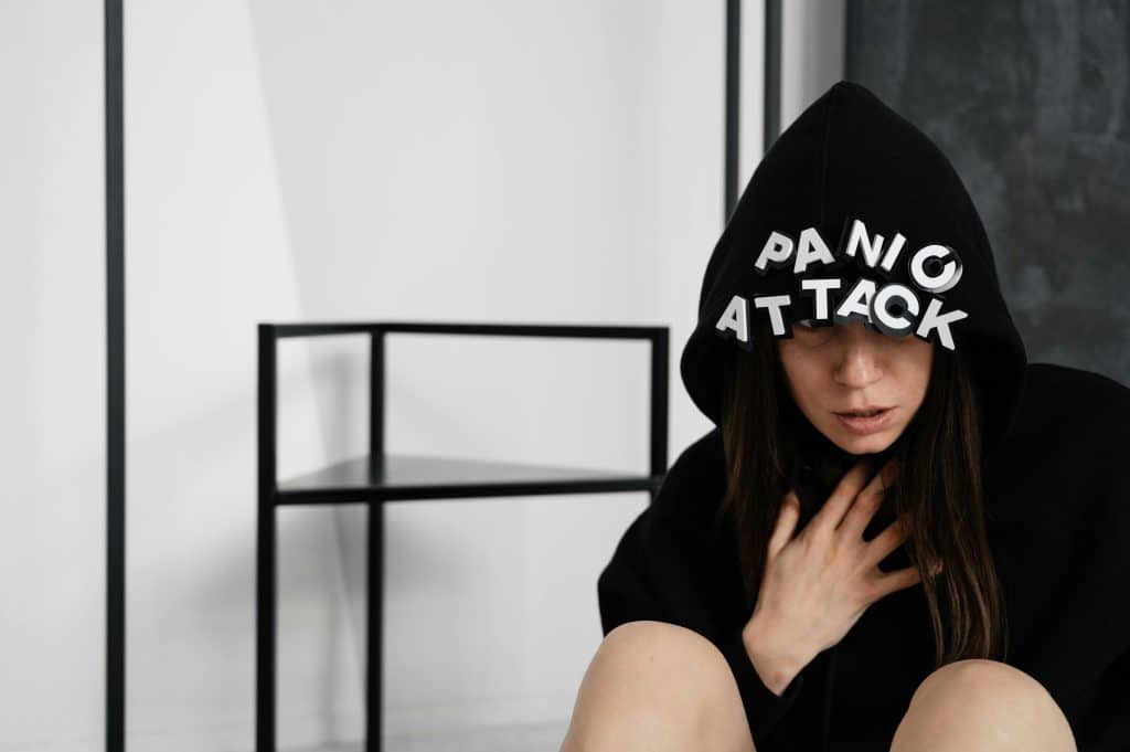 panic attack hoodie
